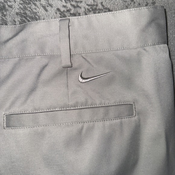 Nike Golf Pants Mens 38x30 Khaki Tan Beige Dri Fit Slash Pocket - Picture 8 of 9